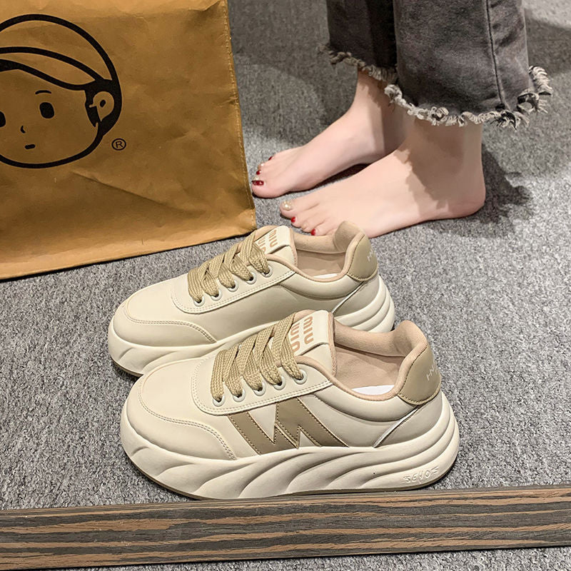 Damen modische Sneaker mit einzigartiger Sohlenstruktur und atmungsaktivem Obermaterial R&B