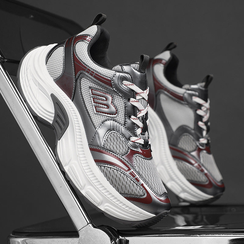 Damen Sportschuhe mit atmungsaktivem Mesh-Obermaterial und stoßdämpfender Sohle R&B