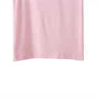 Damen lässiges Baumwoll-Crop-Top mit auffälligem Druck R&B