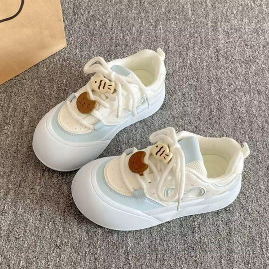 Damen Chunky Sneakers mit verspieltem Design und bequemer Sohle R&B