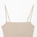 Damen Crop-Top mit funkelnden Pailletten und schmalen Trägern R&B