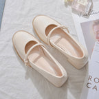Damen elegante Blockabsatz Pumps mit modischer Schnallenverzierung R&B