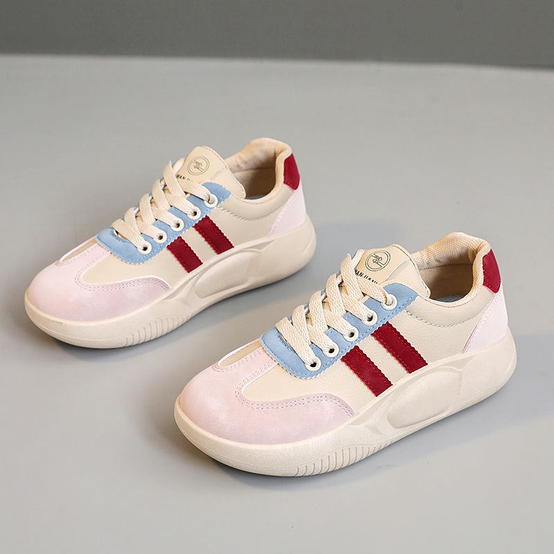 Damen sportliche Sneakers mit gepolsterter Laufsohle und atmungsaktivem Obermaterial R&B