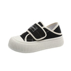 Damen Sneakers mit verstellbarem Klettverschluss und dämpfender Plateau-Sohle R&B