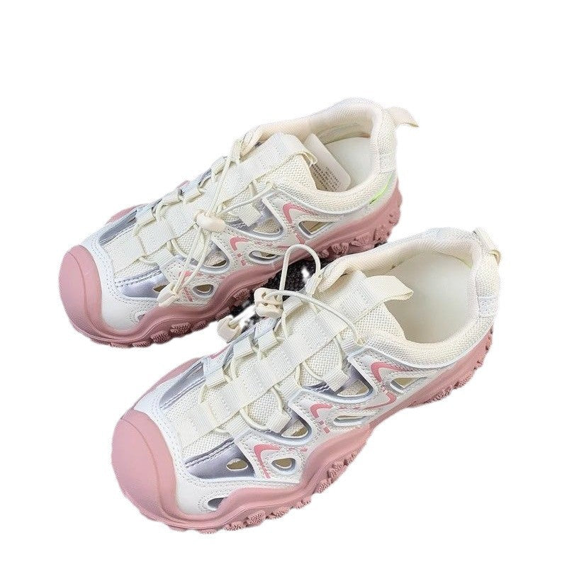 Damen Sportliche Sneakers mit dämpfender Sohle und innovativem Schnürsystem R&B