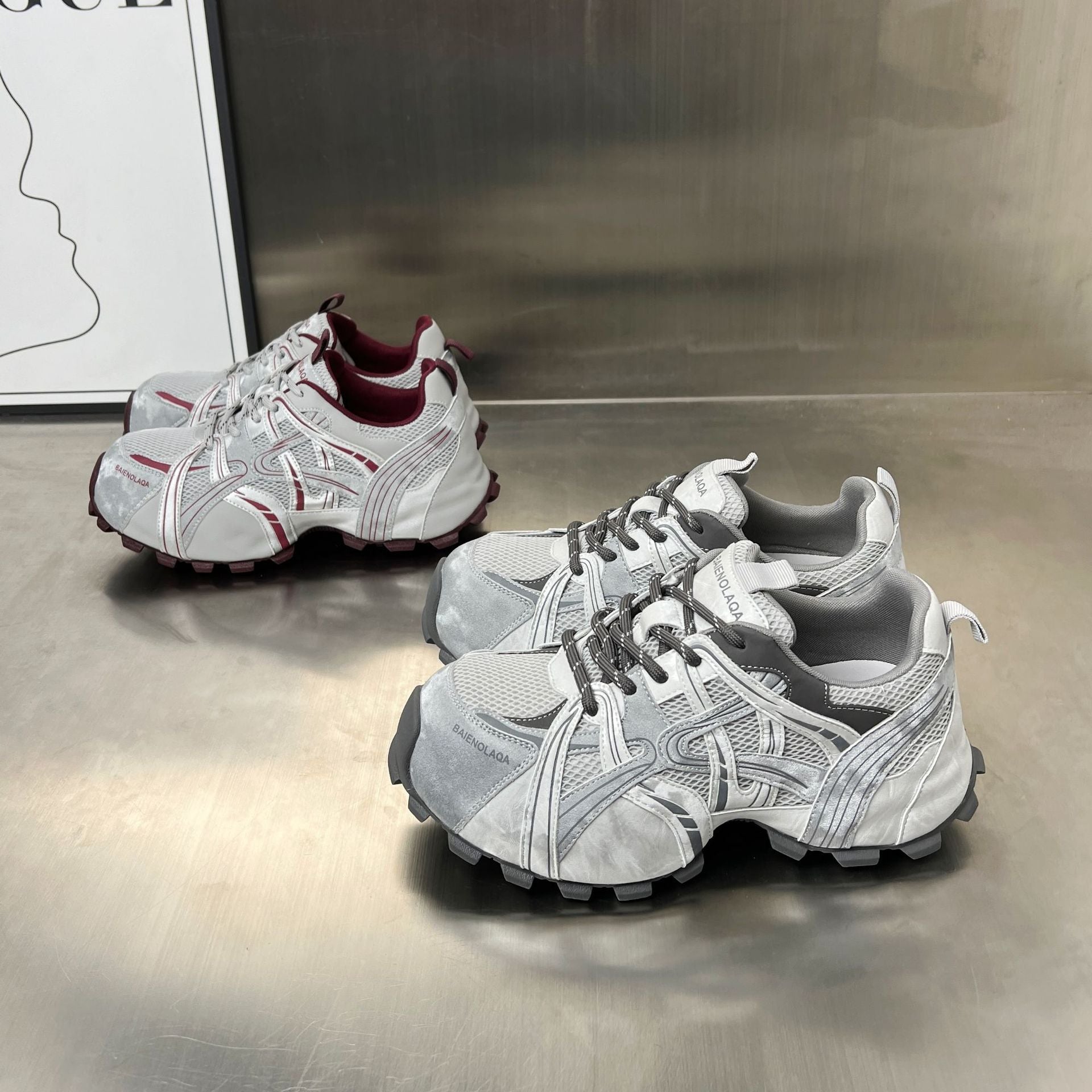 Damen Sportliche Trailschuhe mit innovativer Dämpfung und robustem Profil R&B