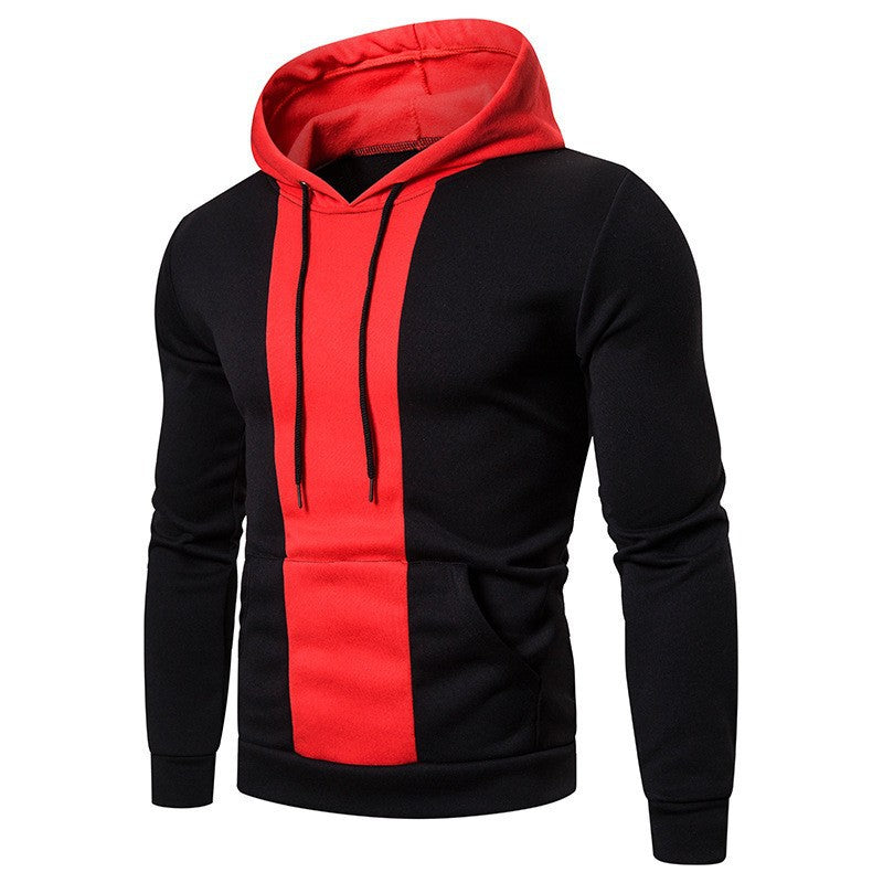 Herren Kapuzenpullover mit modernem Farbblock-Design R&B