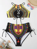 Damen Hochwertiger Bikini mit raffiniertem Schnürdesign R&B