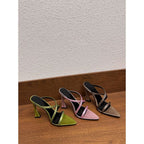 Damen elegante High Heel Sandalen mit verziertem Riemendesign R&B