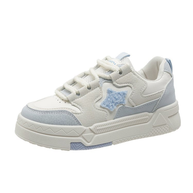 Damen Sneakers mit glitzerndem Sternenapplikation und komfortabler Dämpfung R&B