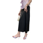 Damen elegante Mules mit feinem Absatz R&B