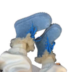 Damen Fleecegefütterte Winterboots mit rutschfester Sohle und modernem Design R&B