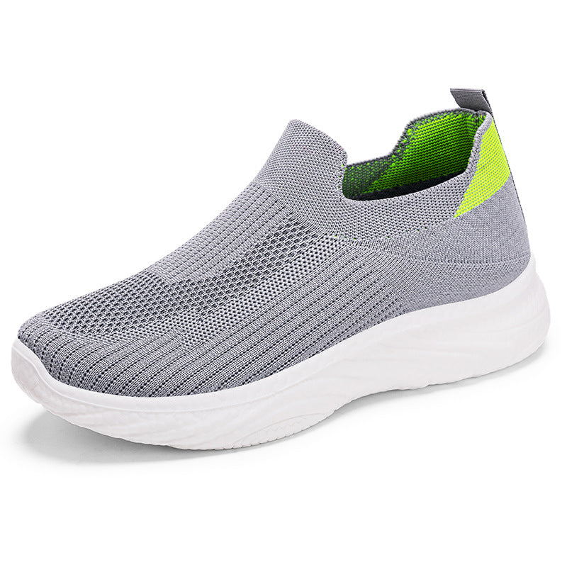 Damen Leichte und atmungsaktive Slip-On Sneakers mit flexibler Sohle R&B