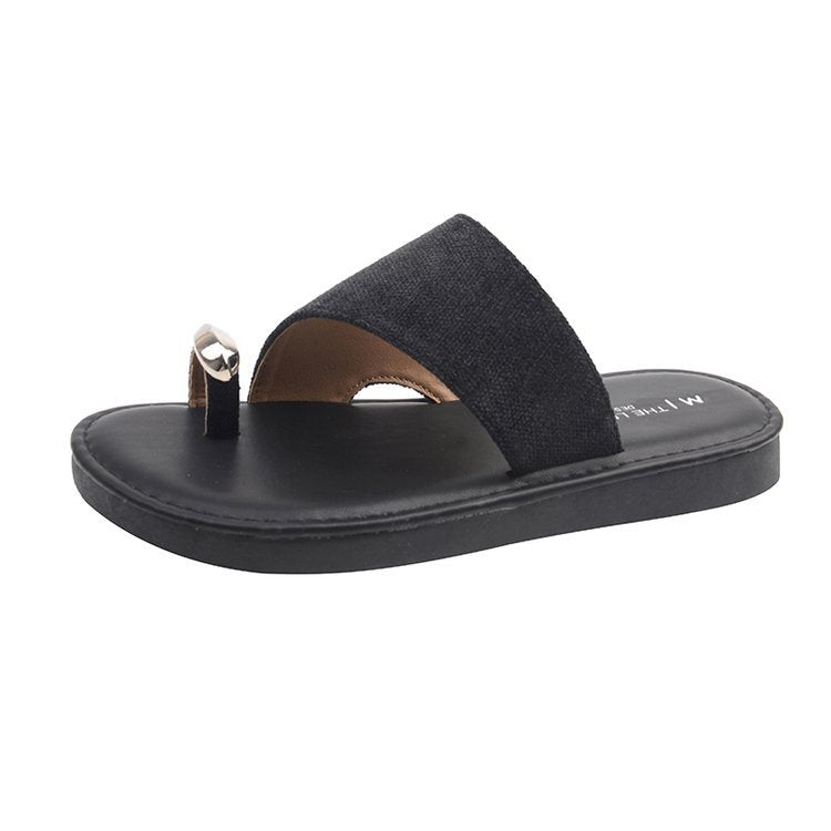 Damen modische Riemensandalen mit komfortablem Fußbett und zierlichem Design R&B