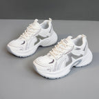 Damen Sportliche Sneakers mit atmungsaktiver Mesh-Oberfläche und stoßdämpfender Laufsohle R&B