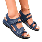 Damen Komfortable Sandalen mit verstellbaren Klettverschlüssen R&B
