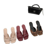 Damen elegante Slipper mit zarter Schleifenverzierung R&B