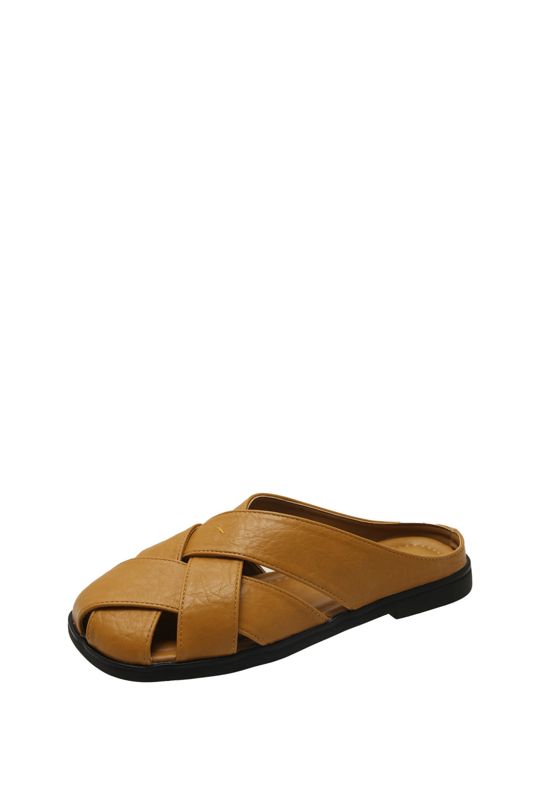 Damen Offene Mules mit geflochtenem Obermaterial und anatomischem Fußbett R&B