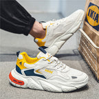 Damen Komfortable Chunky Sneakers mit atmungsaktiver Mesh-Technologie