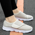 Damen Atmungsaktive Slip-On Sneakers mit elastischem Riemen R&B