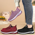 Damen Sneakers mit warmer Innensohle und elastischem Schnellschnürsystem R&B