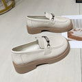 Damen Bequeme Mokassins mit modischen Schnallen-Details R&B