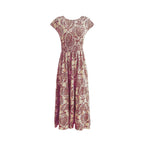 Damen Maxikleid mit floralem Muster und taillierter Passform R&B