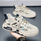 Damen Sportliche Atmungsaktive Sneakers mit modischem Netzdesign
