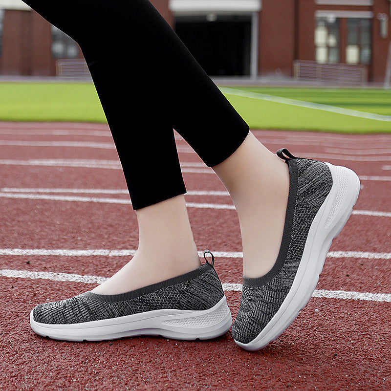 Damen Komfortable Slip-On Sneakers R&B