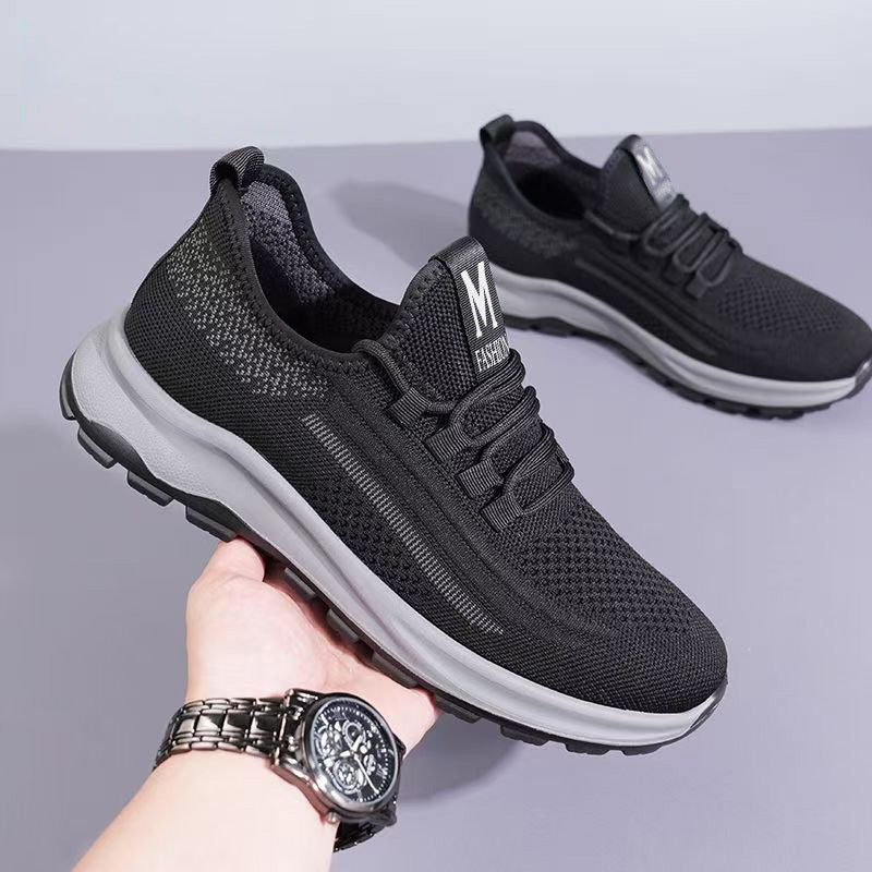 Damen Sportliche Laufschuhe mit atmungsaktiver Mesh-Oberfläche und dämpfender Sohle R&B