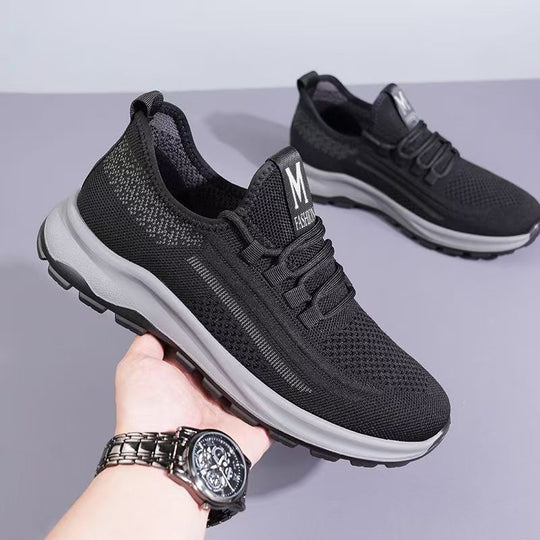Damen Sportliche Laufschuhe mit atmungsaktiver Mesh-Oberfläche und dämpfender Sohle R&B