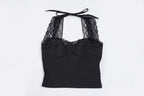 Damen Spitzen-Camisole mit elegantem Schnitt und verspielten Details R&B
