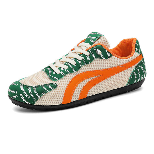 Damen Sportliche Sneakers mit atmungsaktiven Mesh-Obermaterial und rutschfester Sohle R&B