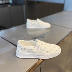 Damen Komfortable Slip-On Sneakers mit funkelnden Applikationen R&B