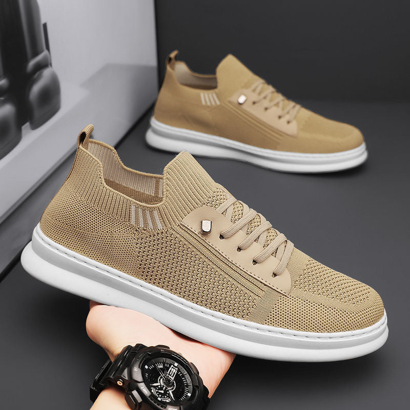 Damen Atmungsaktive Freizeit-Sneaker mit elastischer Schnürung