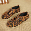 Damen modische Sneaker mit Leopardendruck R&B