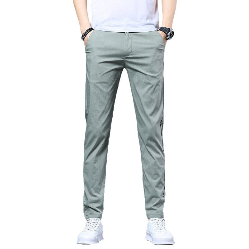 Herren luftige Freizeithosen im modernen Slim-Fit Design R&B