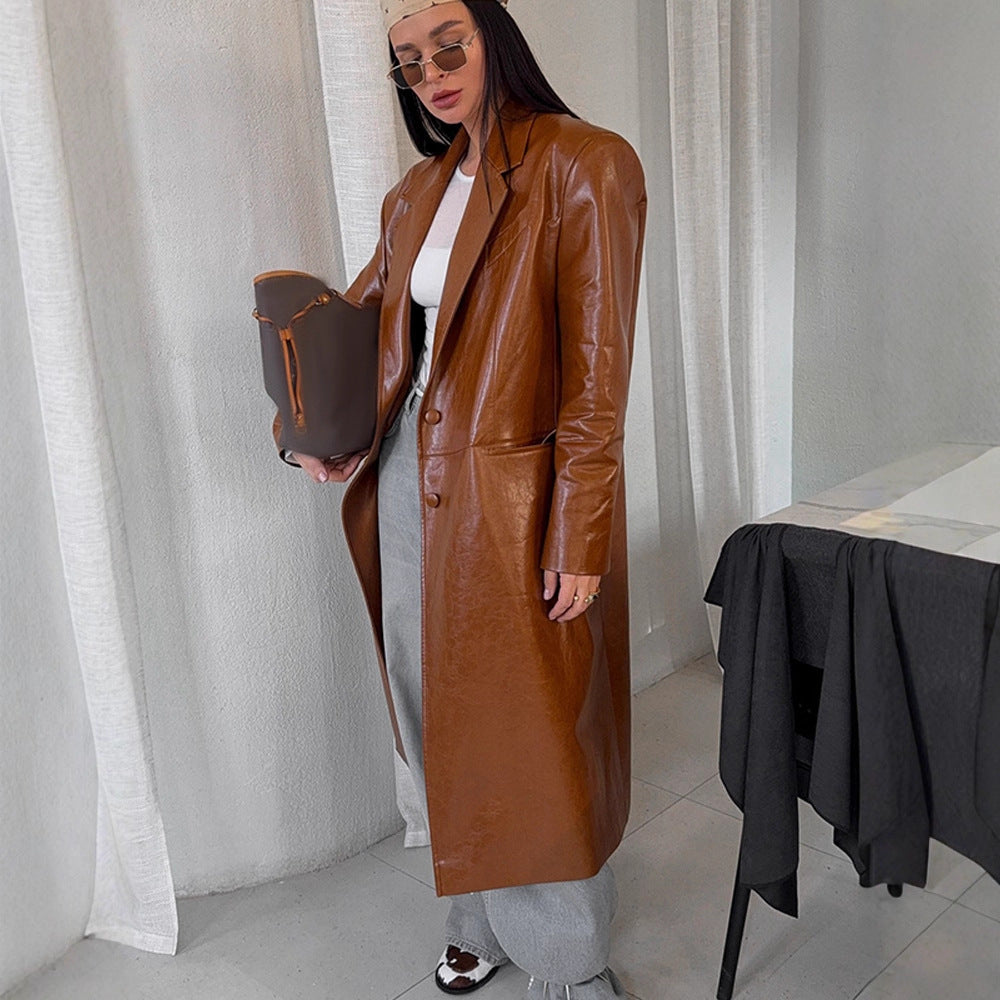 Damen Extravaganter mantel R&B