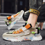 Damen Modische Outdoor-Sneaker mit atmungsaktiver Mesh-Oberfläche und rutschfester Sohle R&B
