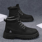 Damen Robuste Winterstiefel mit rutschfester Sohle und wärmendem Innenfutter R&B