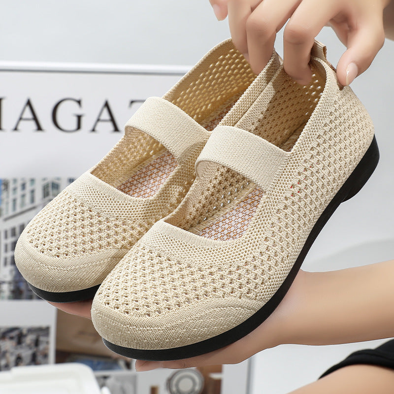 Damen atmungsaktive und leichte Freizeitschuhe R&B