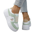 Damen Sneakers mit Komfort-Plateausohle und modischen Details R&B