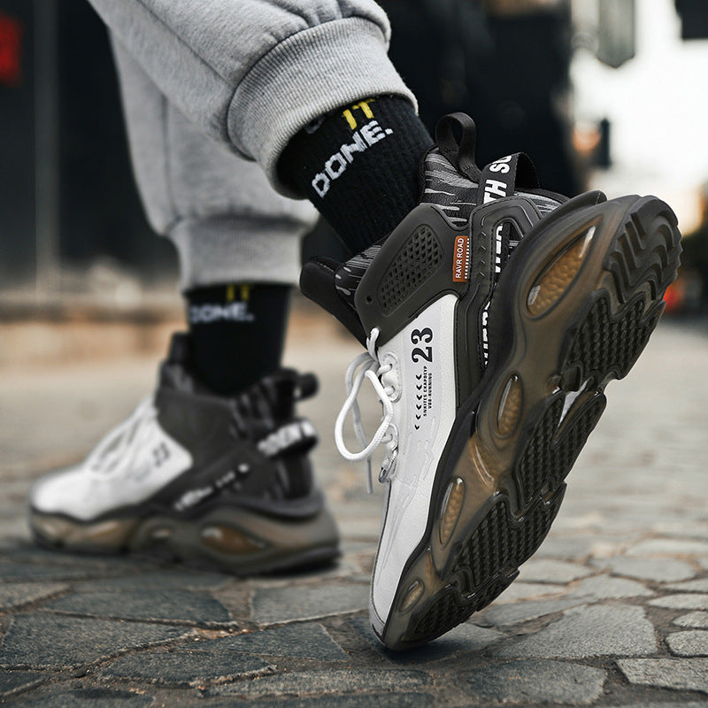 Damen Sportliche High-Top Sneakers mit stabilisierenden Features R&B