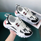 Damen Sportliche Laufschuhe mit atmungsaktiven Netz-Einsätzen von R&B