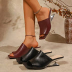 Damen elegante Mules mit hohem Komfort und modischem Design R&B