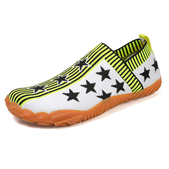 Damen Sportliche Aquaschuhe mit rutschfester Sohle und atmungsaktivem Obermaterial R&B