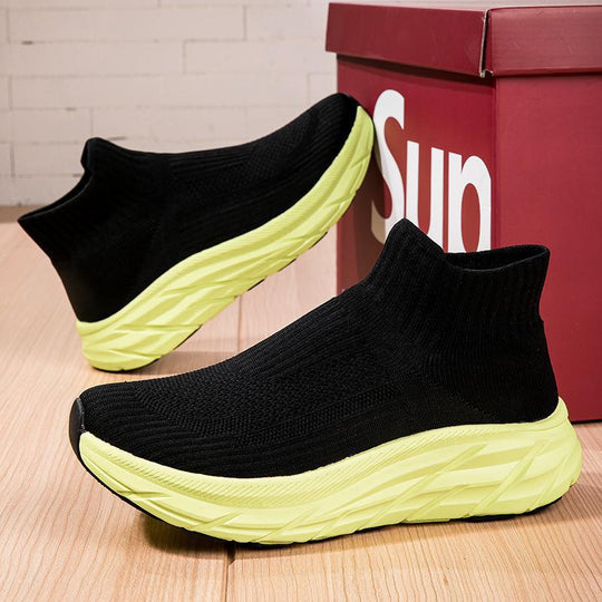 Damen Komfortable Strick-Sneaker mit flexibler Sohle R&B