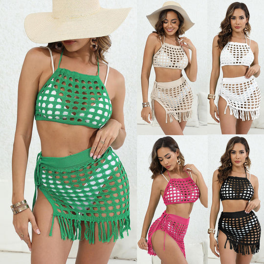 Damen Zuschauerfreundliches Strickoberteil und Rockset R&B