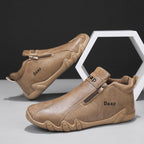 Damen Sportliche Stiefeletten mit praktischem Reißverschluss und rutschfester Sohle R&B
