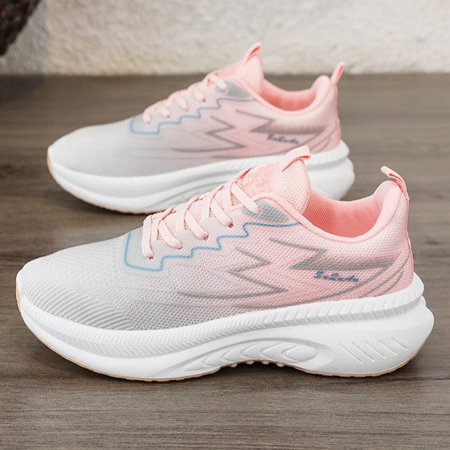 Damen Sportliche Leichtgewicht Laufschuhe mit ergonomischer Dämpfung R&B